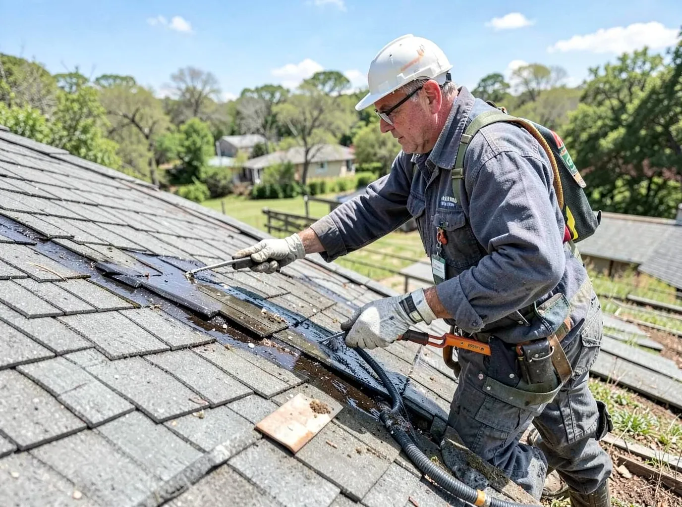 roof repair in Villages of Parker, CO